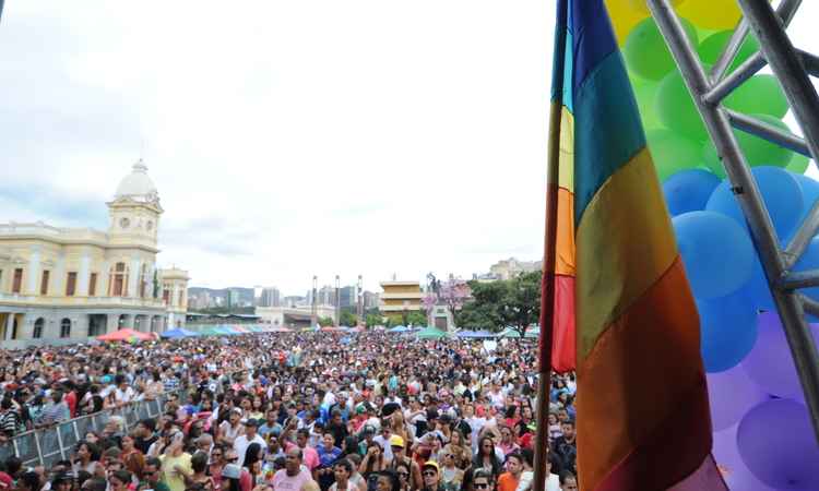 Parada LGBTI+ pretende reunir 80 mil pessoas no Centro de BH - Leandro Couri/EM/DA Press