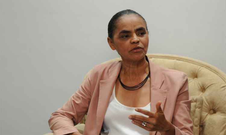 Em BH, Marina Silva diz que país vive instabilidade jurídica e critica Favretto - Tulio Santos/EM/D.A Press