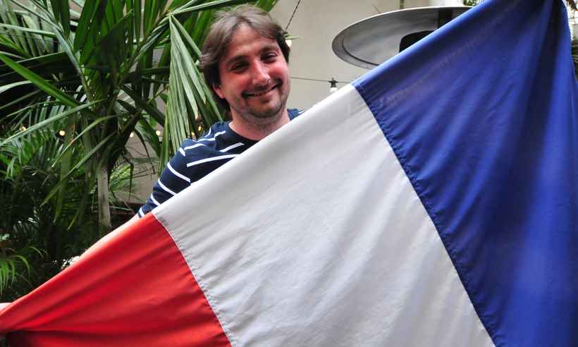 Franceses e croatas que vivem em Minas se preparam para domingo histórico - GLADYSTON RODRIGUES/EM/D.A PRESS
