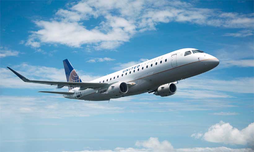 Embraer vende 25 jatos para a United Airlines por US$ 1,1 bi - EMBRAER/DIVULGAÇÃO