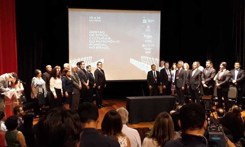 Prefeitos e ministros firmam compromisso para proteção dos patrimônios da humanidade no Brasil - Gustavo Werneck/EM/D.A PRESS
