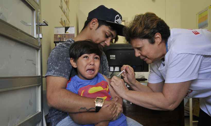 Ministro da Saúde convoca população a se vacinar contra sarampo e poliomielite - Juarez Rodrigues/EM/D.A PRESS