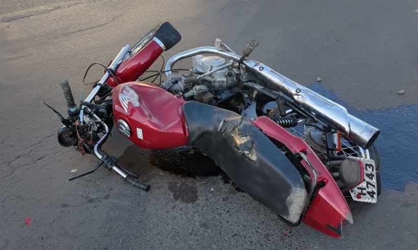 Motociclista morre ao ser atingido por carro de motorista com sinais de embriaguez - Reprodução da internet/WhatsApp
