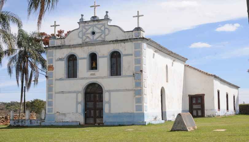 Igreja do século 18, em Santana, ganha campanha para reforma - Beto Novaes/EM/D.A Press