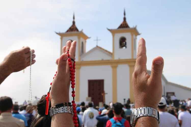 Mais de 10 mil pessoas participam de peregrinação na Serra da Piedade - Arquidiocese de BH/Divulgação