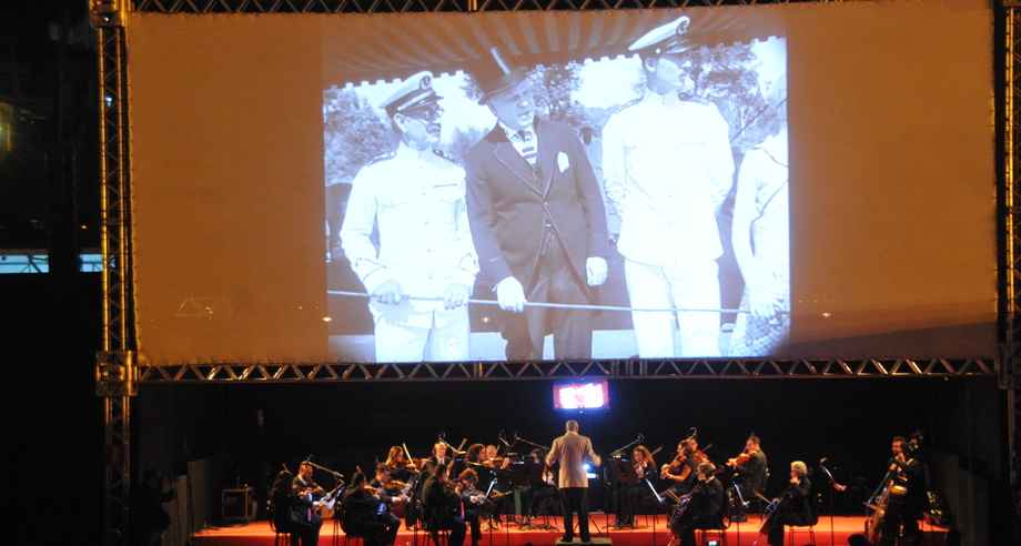 União entre música e cinema emociona público em BH - Marcos Vieira/EM/D.A Press