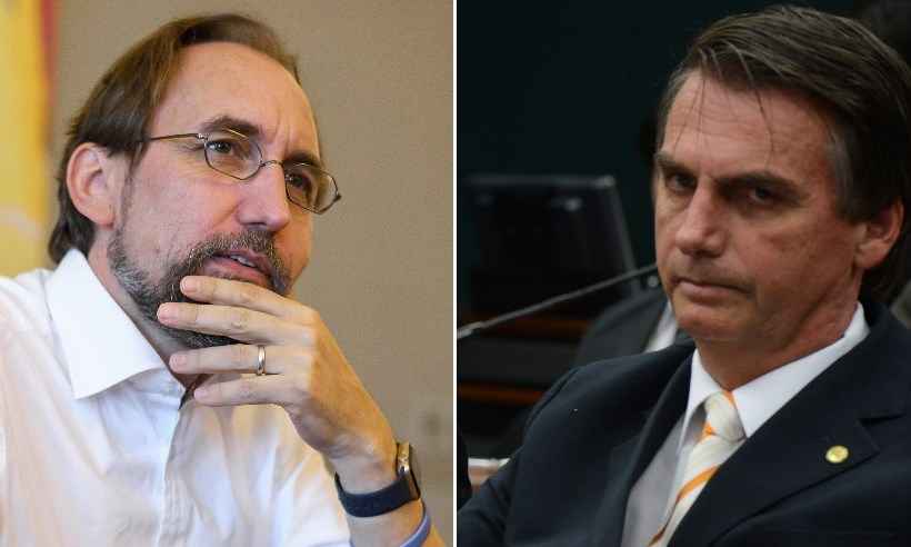 Discurso de Bolsonaro é 'perigoso', diz alto comissário da ONU - Fabrice COFFRINI / AFP / Wikipedia
