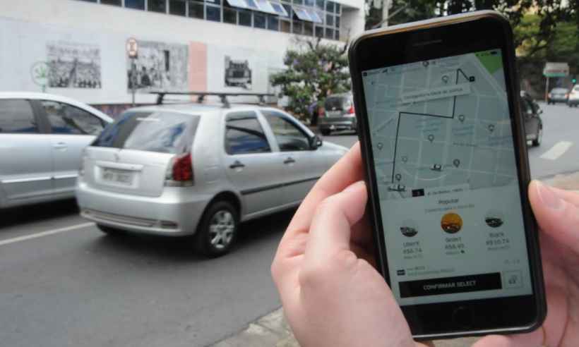 Cabify, Uber e 99: veja qual app acumula mais reclamações em Minas - Paulo Filgueiras/EM/D.A Press