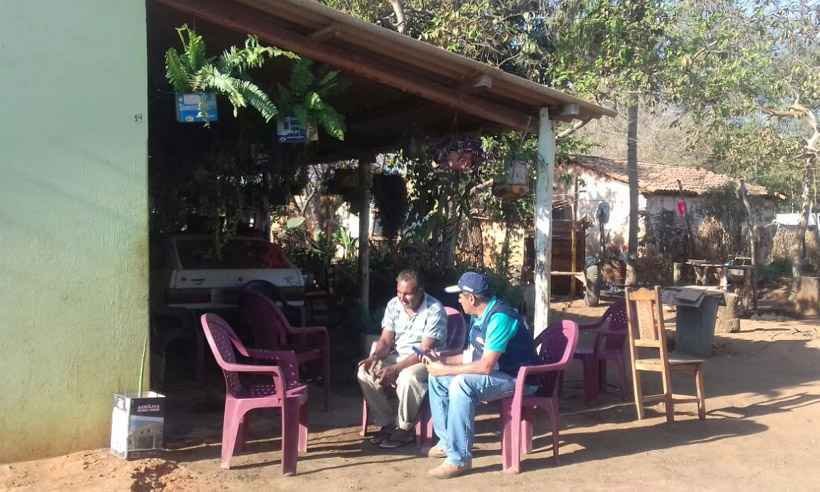 IBGE testa aplicativo do Censo 2020 com índios e quilombolas em Minas - Gabriel Bias Fortes/IBGE 