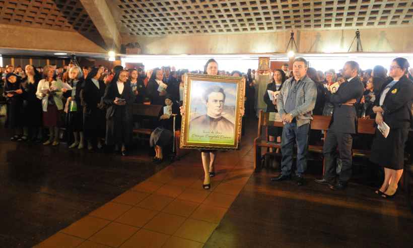 Solenidade da início ao processo de beatificação de Monsenhor Domingos - Marcos Vieira/EM/D.A Press