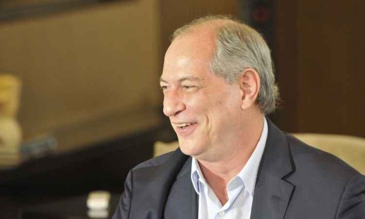 Ciro diz em entrevista que alterará política de preço da Petrobras - Juarez Rodrigues/EM/DA PRESS