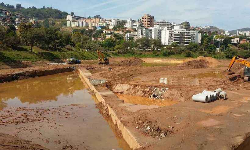 'Está preparada para não alagar mais', diz Kalil sobre a Barragem Santa Lúcia - Paulo Filgueiras/EM/DA Press