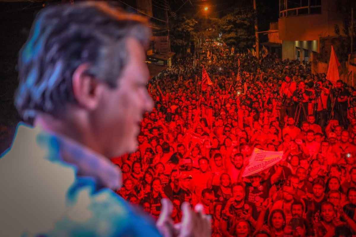 Em Montes Claros, Haddad sugere campanha sem 'revanche' e sem 'briga' - Ricardo Stuckert/ Divulgação