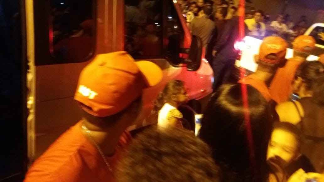 Em Minas, integrantes do MST fazem segurança em comício de Haddad - Luiz Ribeiro/EM/D.A Press