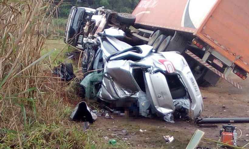 Colisões frontais nas estradas causam uma morte a cada 2,4 acidentes em Minas - Cidade Web Lafaiete/Divulgação