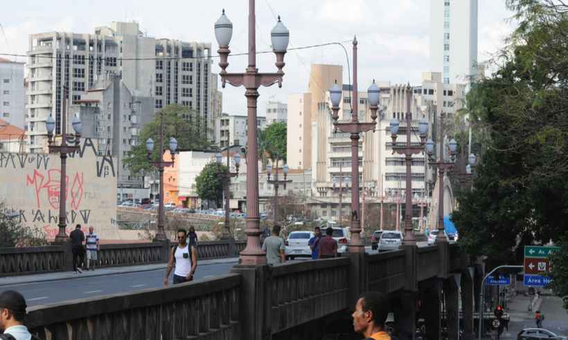 Viaduto Santa Tereza e trecho da Avenida dos Andradas serão interditados; veja desvios - Túlio Santos/EM/D.A. Press 