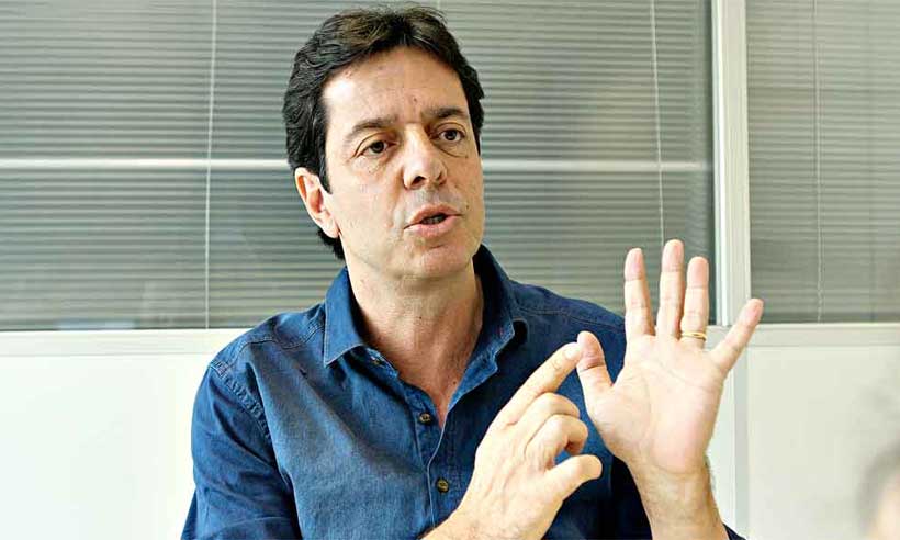 "Vou acabar com privilégios", diz  candidato ao Senado pelo SD, Dinis Pinheiro - Edésio Ferreira/EM/D.A Press