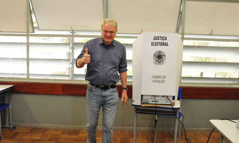 Marcio Lacerda pede que vencedores das eleições 'tenham juízo' - Gladyston Rodrigues/EM/DA Press