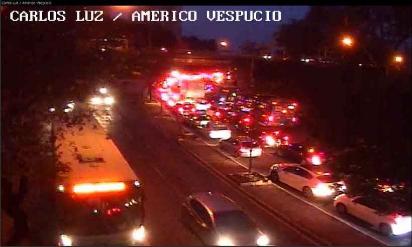 Acompanhe o trânsito da volta para casa nesta quarta-feira em BH - Reprodução/BHTrans