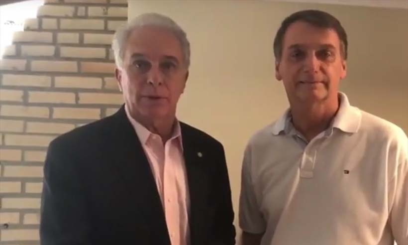 Candidato a vice na chapa de Anastasia reafirma apoio a Jair Bolsonaro  - Reprodução