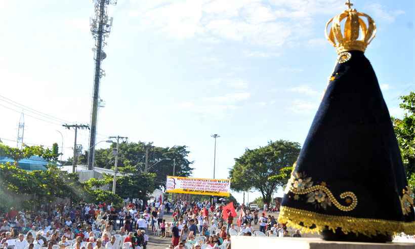 Programação da Arquidiocese de BH para 12 de outubro, dia de Nossa Senhora Aparecida - Jair Amaral/EM/DA Press