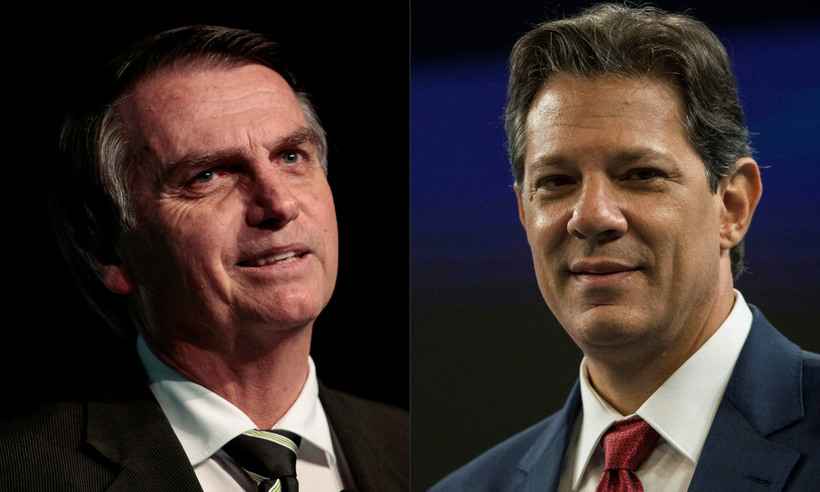 Na estreia de horário eleitoral, Bolsonaro ataca PT; Haddad ignora Lula - MIGUEL SCHINCARIOL, DANIEL RAMALHO