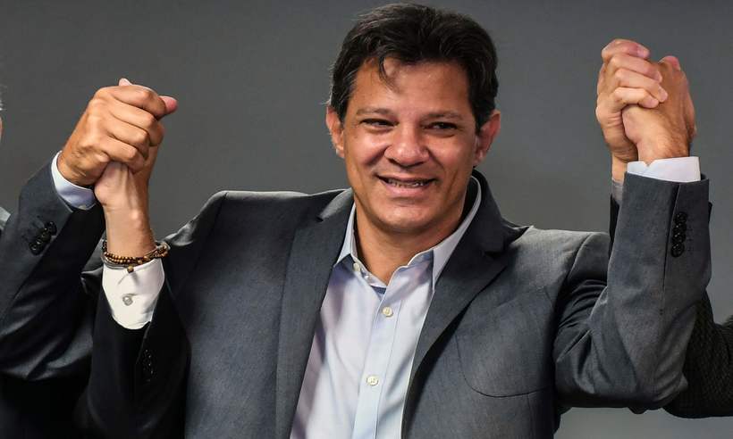 Fernando Haddad evita citar nomes para futura equipe ministerial - / AFP / NELSON ALMEIDA 