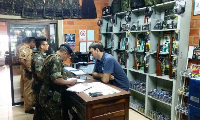 Exército deflagra operação para combater tráfico de armas - Reprodução/Ministério da Defesa/Exército Brasileiro