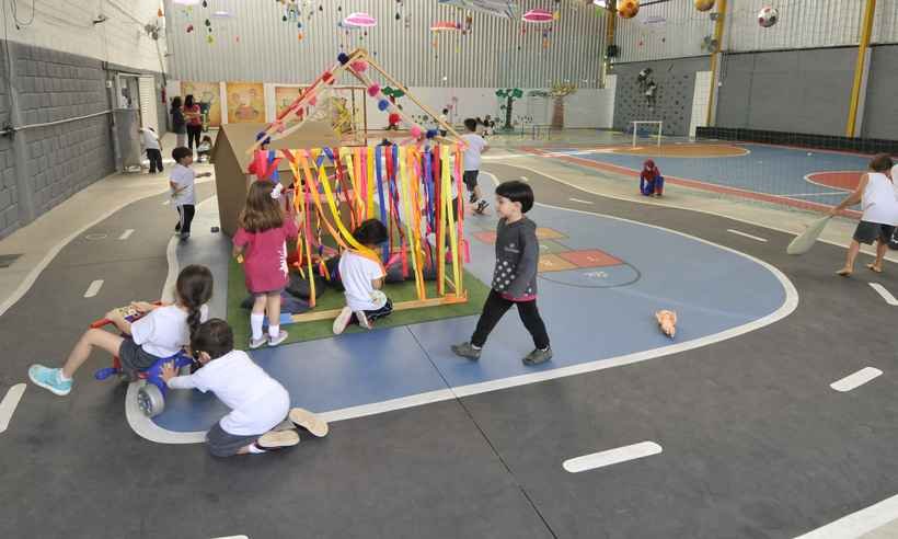 Escolas investem no poder de criação dos alunos para superar desafios da educação - Juarez Rodrigues/EM