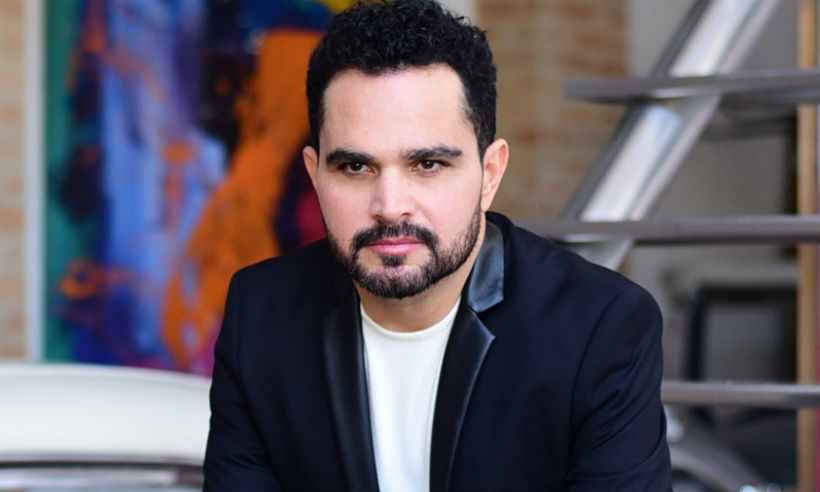 Cantor sertanejo Luciano visita Bolsonaro - Divulgação