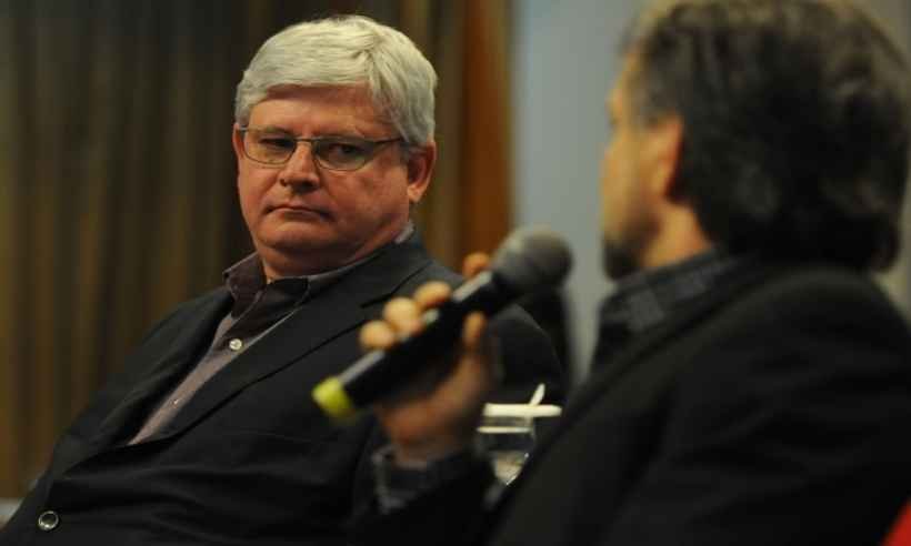 Rodrigo Janot declara 'por exclusão' voto em Fernando Haddad - Túlio Santos/EM/D.A Press
