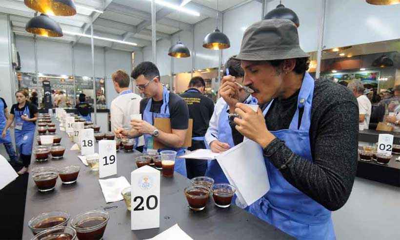 Missão da cafeicultura brasileira é desbravar a China - Leandro Couri/EM/D.A Press 