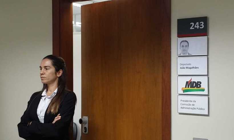 PF faz buscas em gabinete de João Magalhães na Assembleia Legislativa  - Paulo Filgueiras/EM/D.A Press