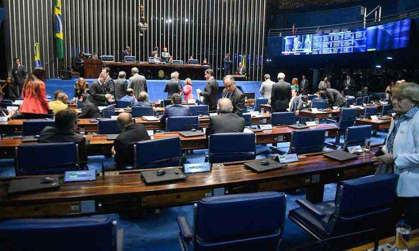 Bolsonaro cancela encontros com presidentes do Senado e da Câmara  - Jefferson Rudy/Agência Senado