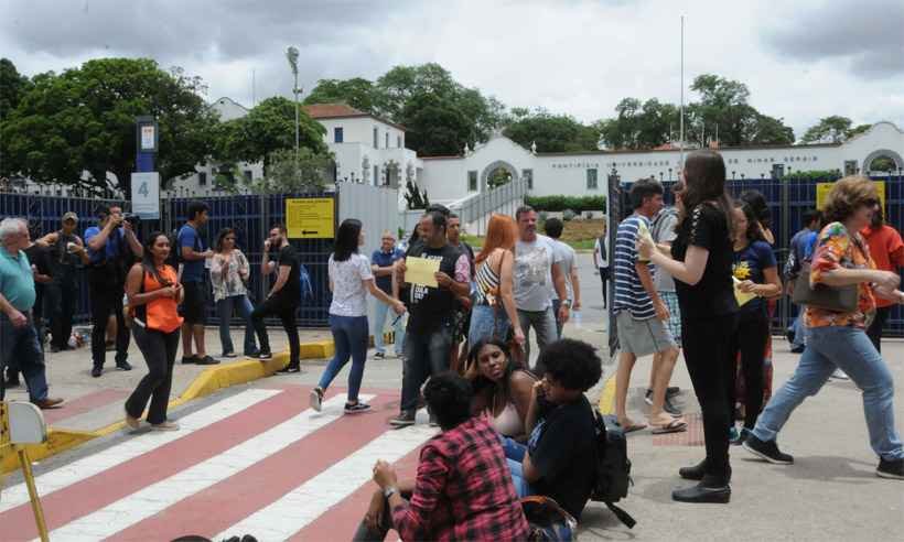 Segundo dia do Enem 2018 tem 29,2% de ausências e a correria de sempre - Paulo Filgueiras/EM/DA Press