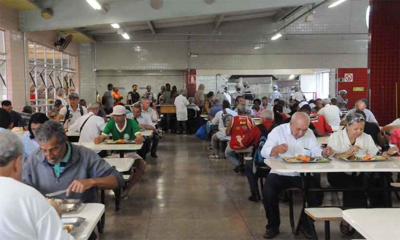 Prefeitura de BH quer restaurante popular da rodoviária funcionando aos fins de semana - Paulo Filgueiras/EM/DA Press