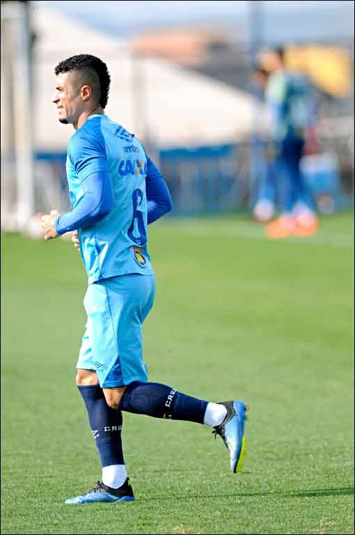 Desfalcado, mas cheio de confiança - LEANDRO COURI/EM/D.A PRESS - 1/10/18