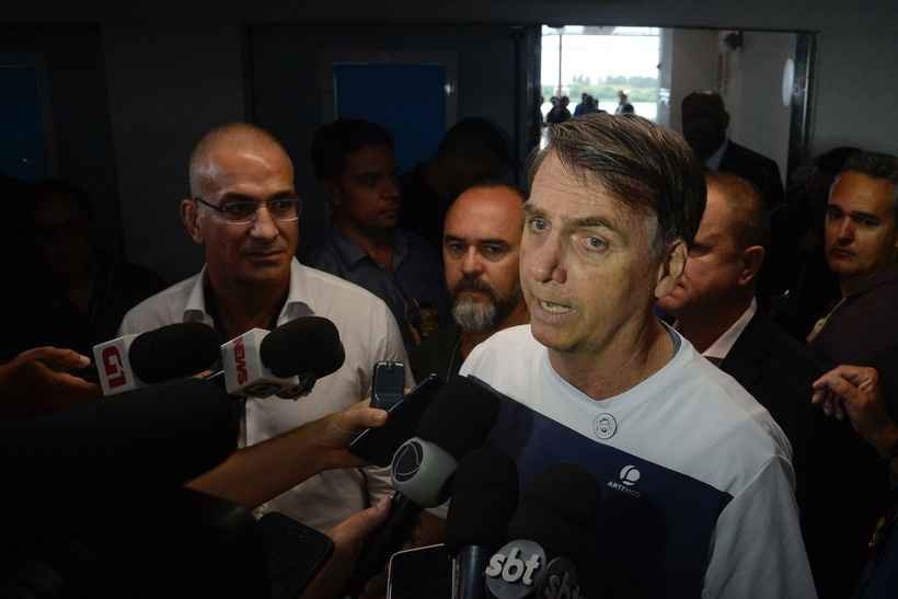 Bolsonaro deixa o Hospital Albert Einstein em SP - Tomaz Silva/Agencia Brasil 