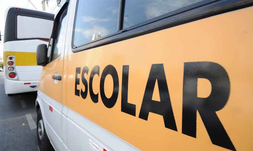Detran prorroga cadastramento de condutores e acompanhantes do transporte escolar - Leandro Couri/EM/D.A Press