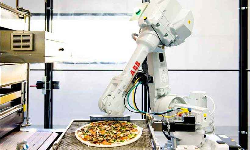 Futuro do delivery: pizzas montadas por robôs e assadas em caminhões - Divulgação


