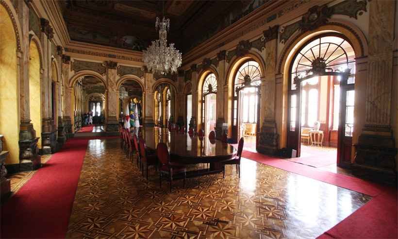 EM faz visita exclusiva ao Palácio da Liberdade e mostra resultado das obras - Edésio Ferreira/EM/DA Press