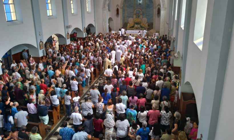 Católicos de BH celebram Nossa Senhora da Conceição, a santa protetora da cidade - ARQUIDIOCESE DE BELO HORIZONTE/DIVULGAÇÃO