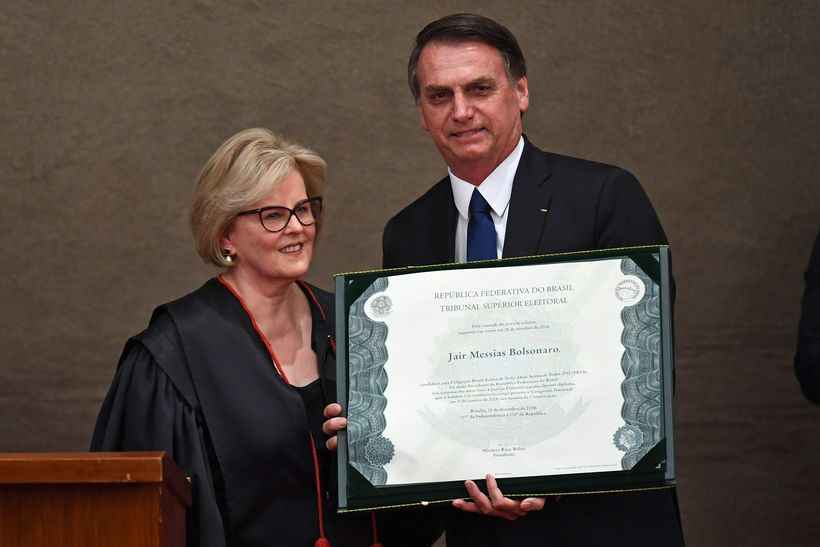 'Poder popular não precisa mais de intermediação', afirma Bolsonaro em diplomação -  AFP / EVARISTO SA 