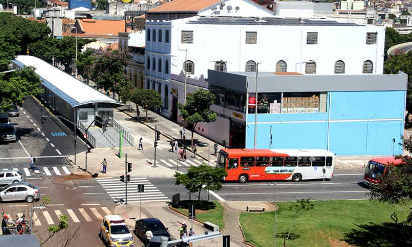 Nova estação do Move Metropolitano será aberta no Centro de BH - Mércia Lemos/Setop