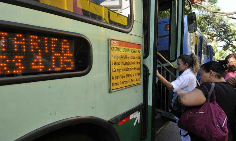 Estudo do Tarifa Zero aponta que passagem de ônibus em BH deveria ser R$ 3,45 - Juarez Rodrigues/EM/D.A Press