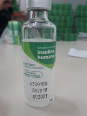 Secretaria de Estado de Saúde alerta para irregularidades em lote de insulina - Reprodução/SES-MG