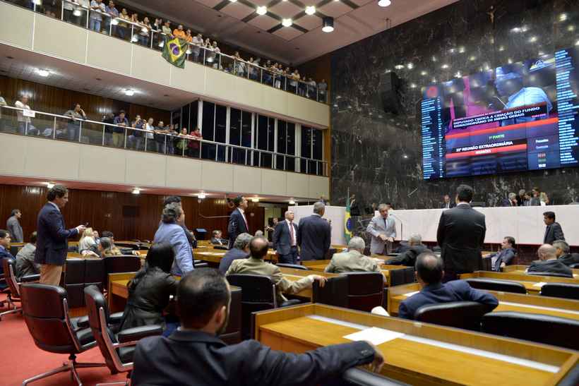 Acordo  de líderes retira da pauta da Assembleia projeto que cria Fundo Extraordinário -  Sarah Torres/almg