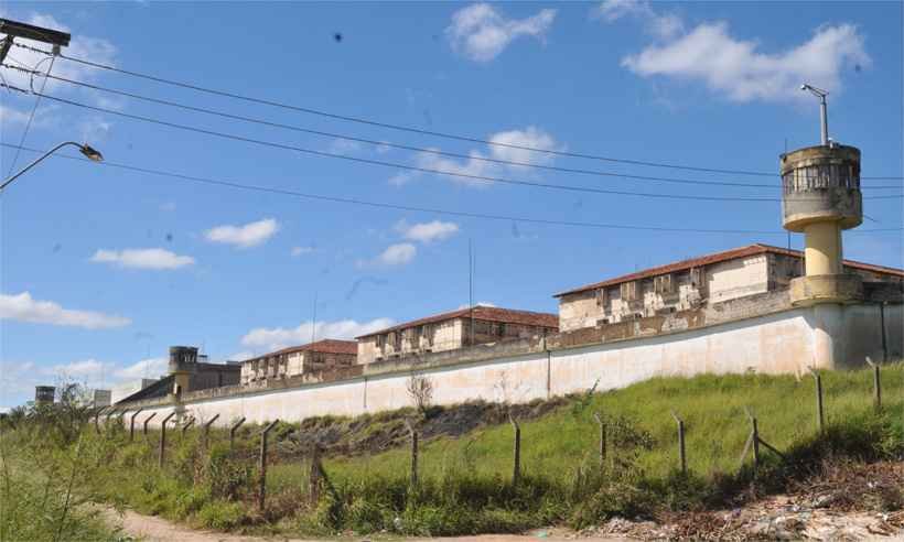 Detento fica ferido durante tentativa de fuga da Penitenciária Nelson Hungria - Jair Amaral/EM/D.A Press