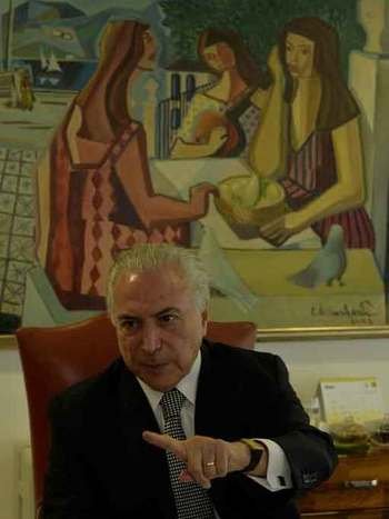 Após 963 dias de governo, Temer terá de enfrentar três denúncias na Justiça  - Marcelo Ferreira/CB/D.A - 17/3/17