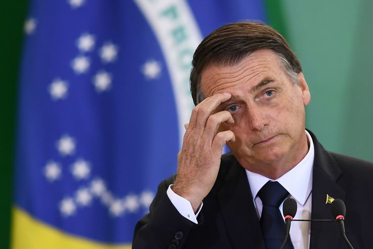Com Battisti preso, Bolsonaro recebe ministros Sergio Moro e Ernesto Araújo -  / AFP / EVARISTO SA